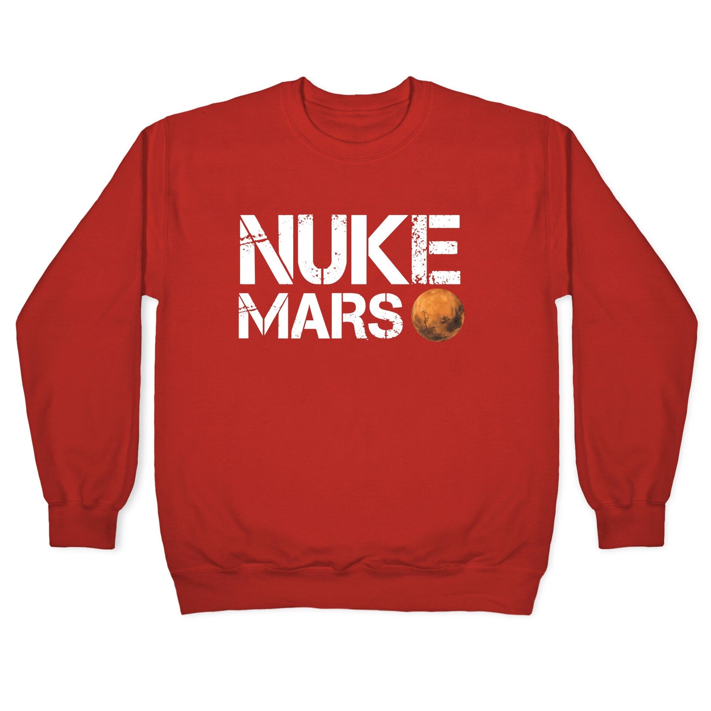 Nuke Mars Crewneck Sweatshirt