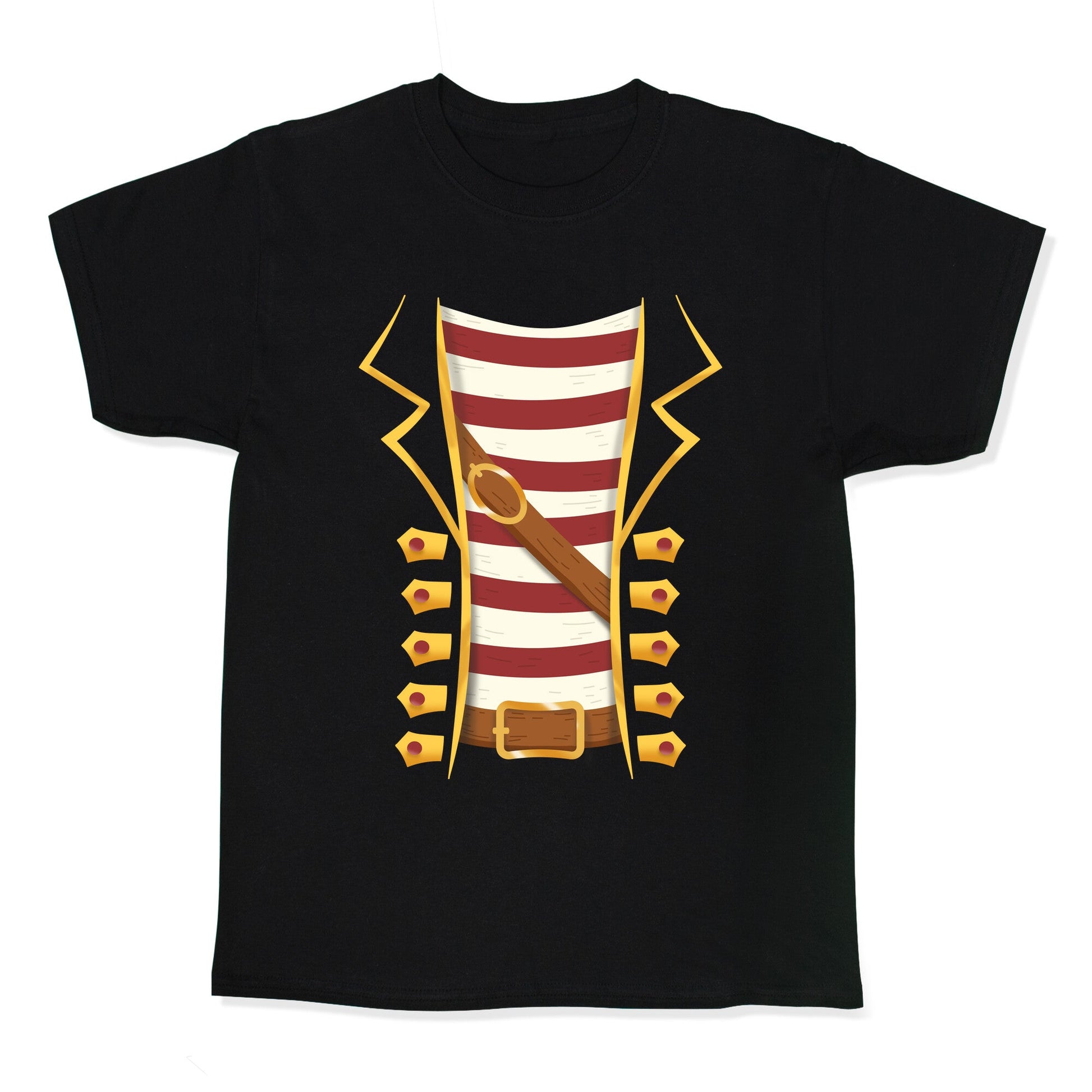 Buccaneer Halloween Pirate Costume Kids Tee