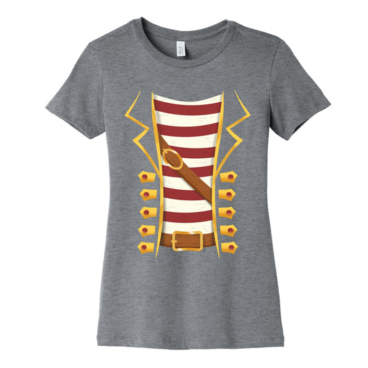 Buccaneer Halloween Pirate Costume Womens Cotton Tee