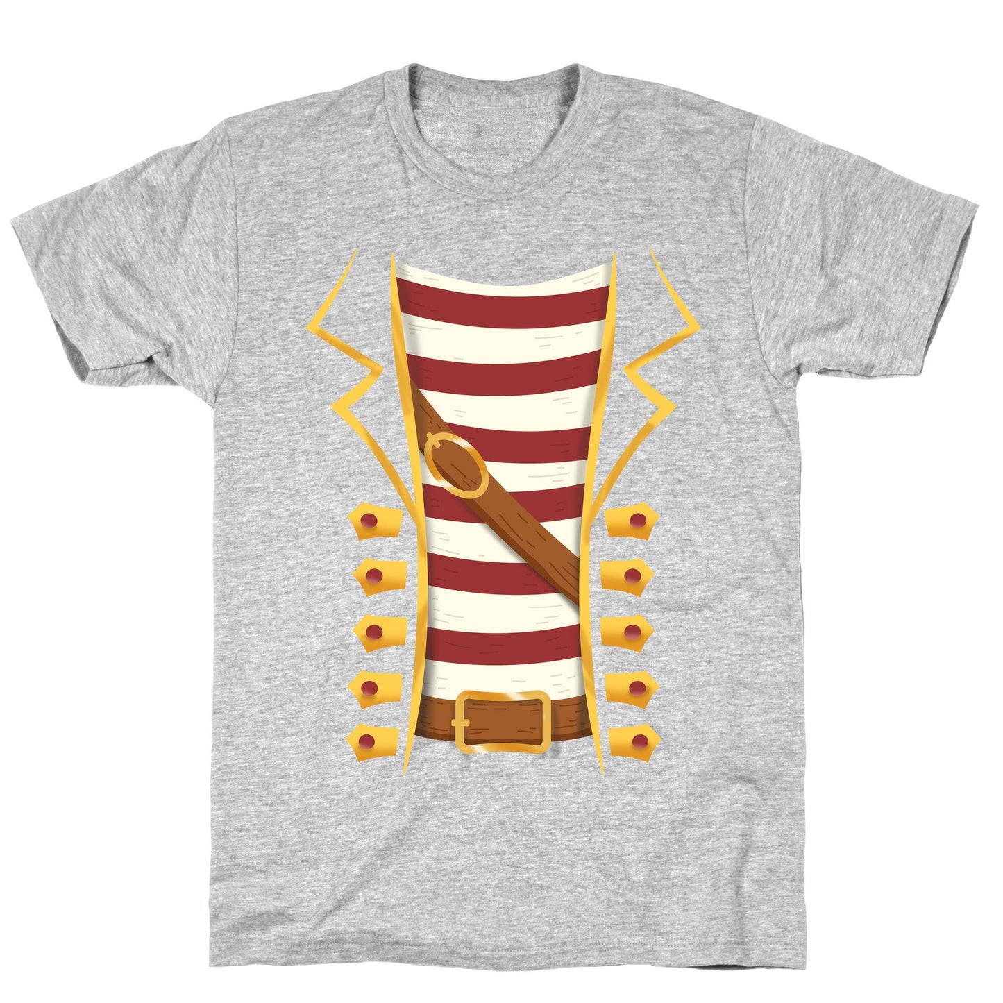Buccaneer Halloween Pirate Costume T-Shirt