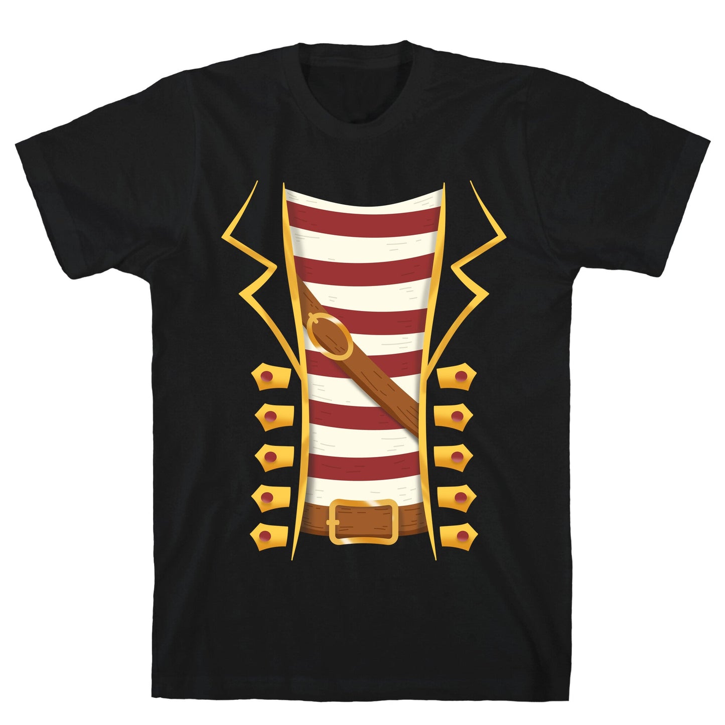Buccaneer Halloween Pirate Costume T-Shirt