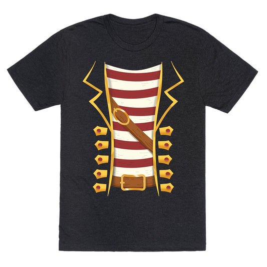 Buccaneer Halloween Pirate Costume Unisex Triblend Tee