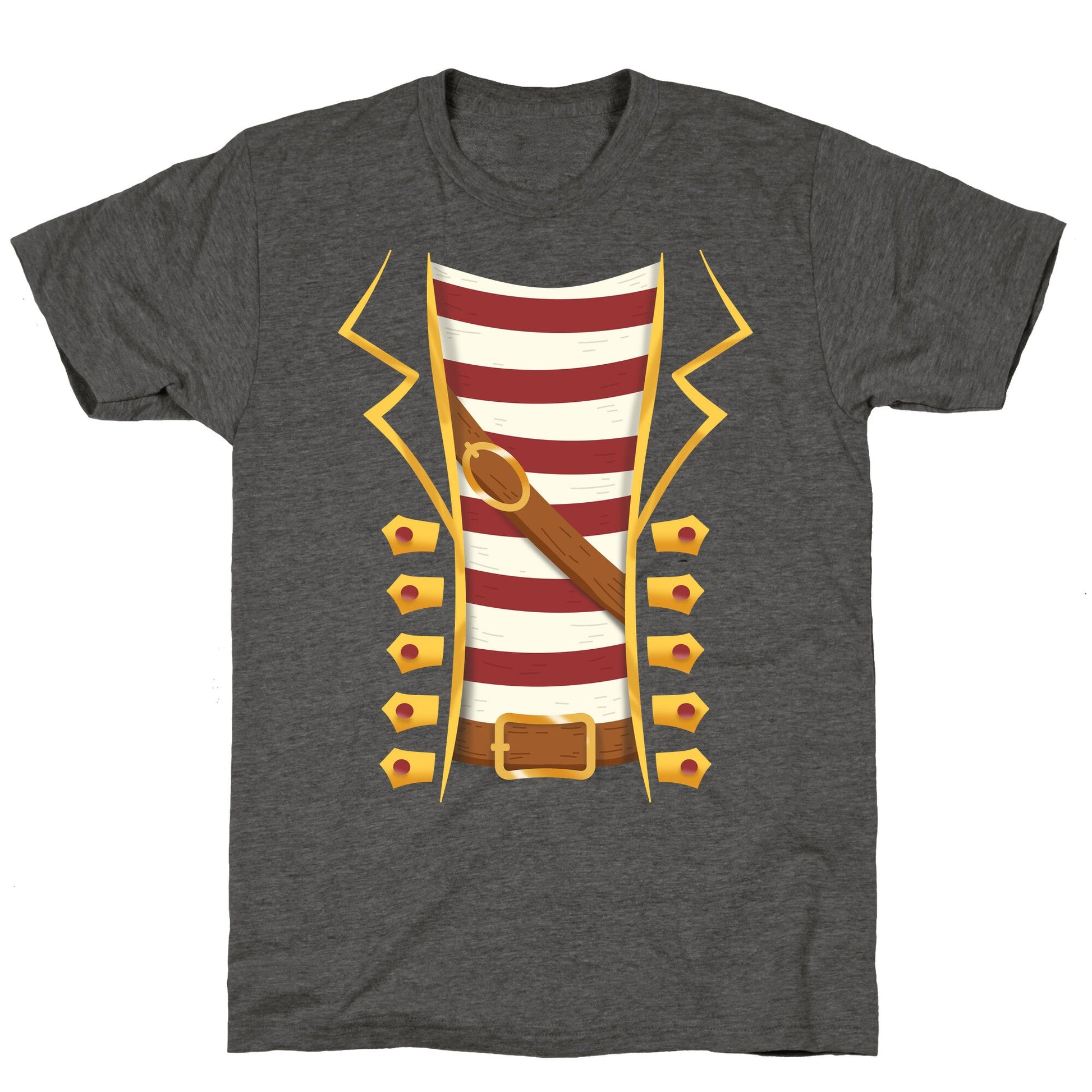 Buccaneer Halloween Pirate Costume Unisex Triblend Tee