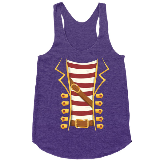 Buccaneer Halloween Pirate Costume Racerback Tank