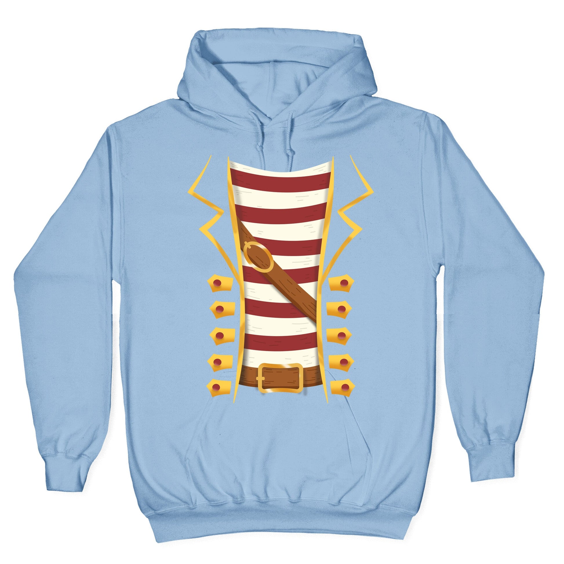 Buccaneer Halloween Pirate Costume Hoodie