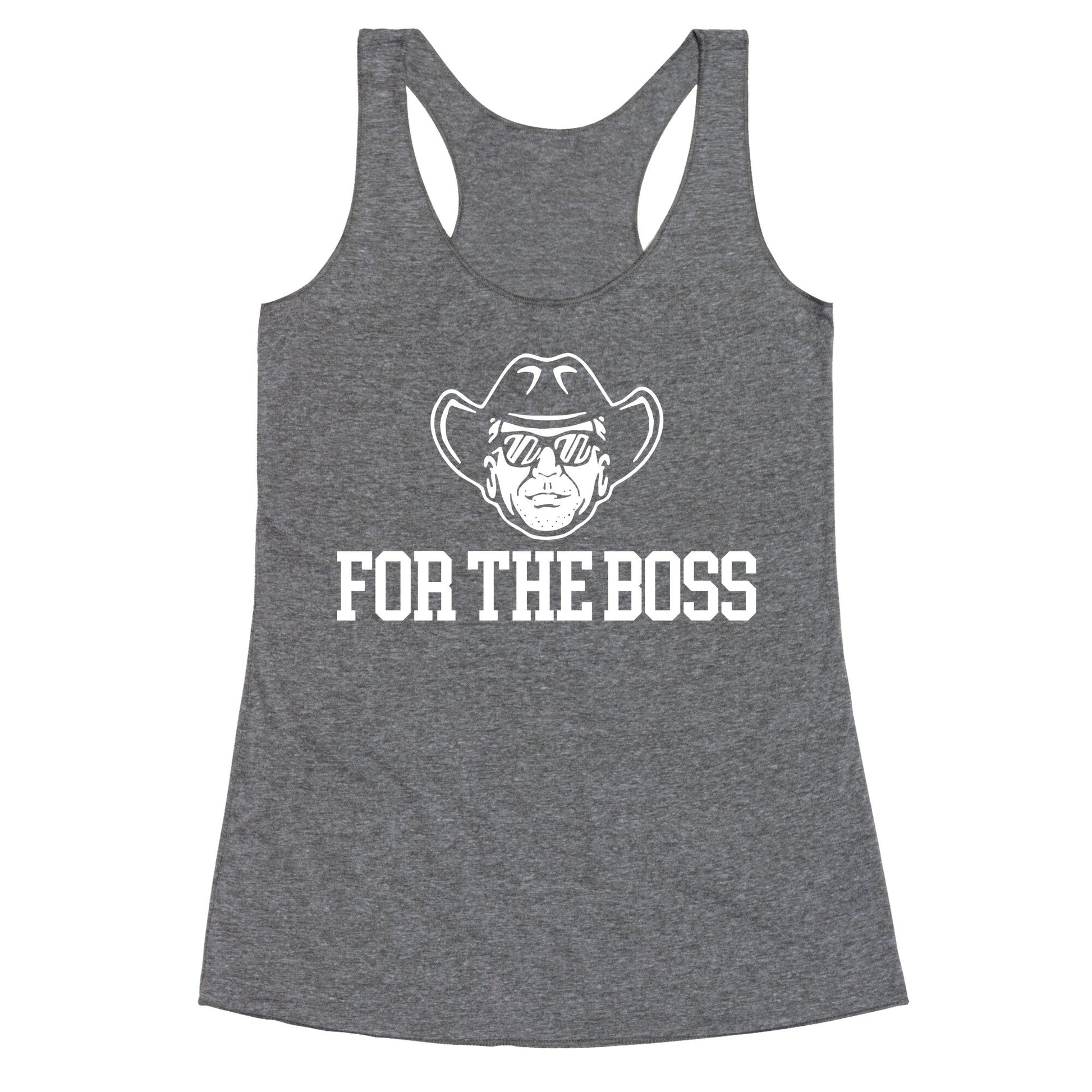 For the Boss Irsay Racerback Tank