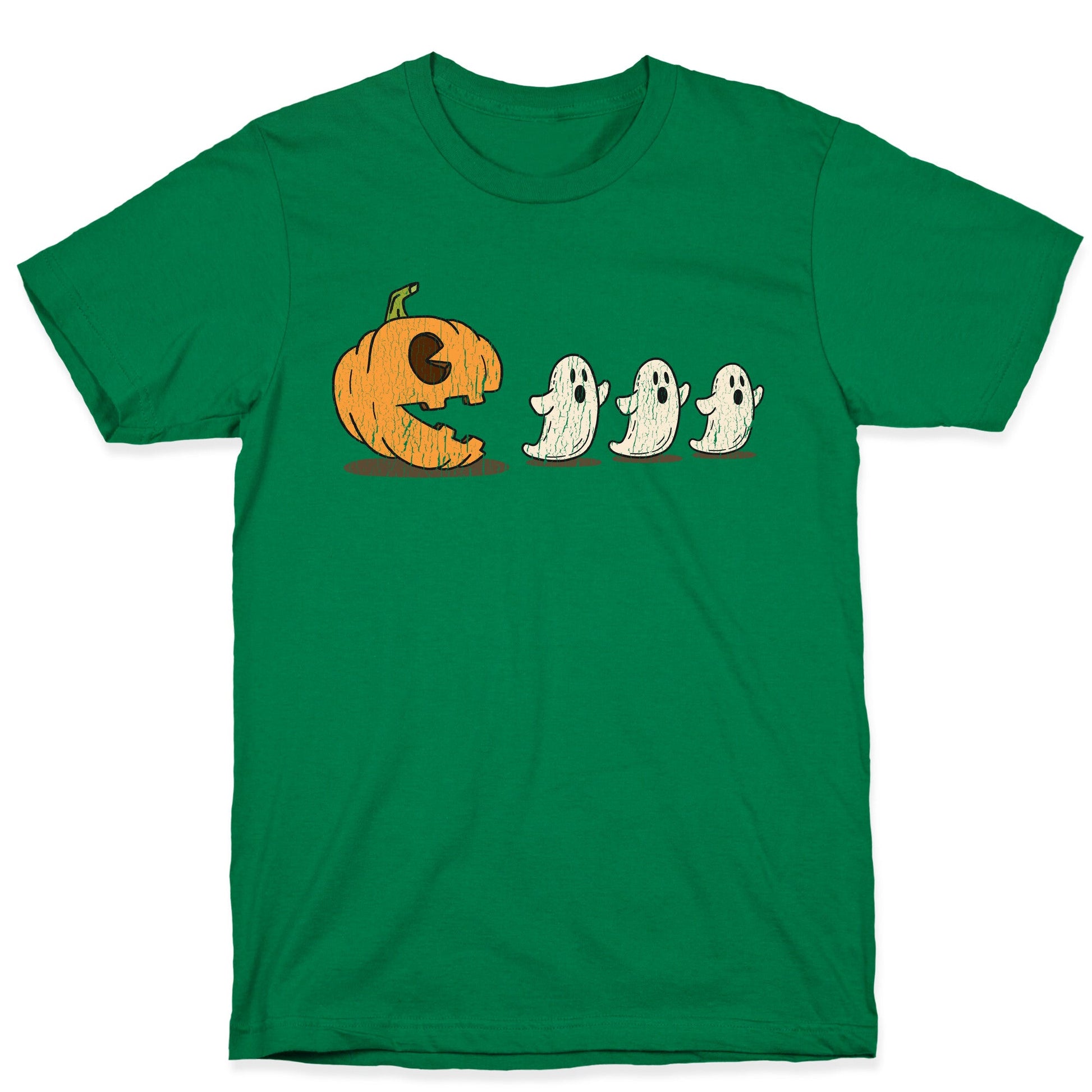 Halloween Pumpkin Ghost Game T-Shirt