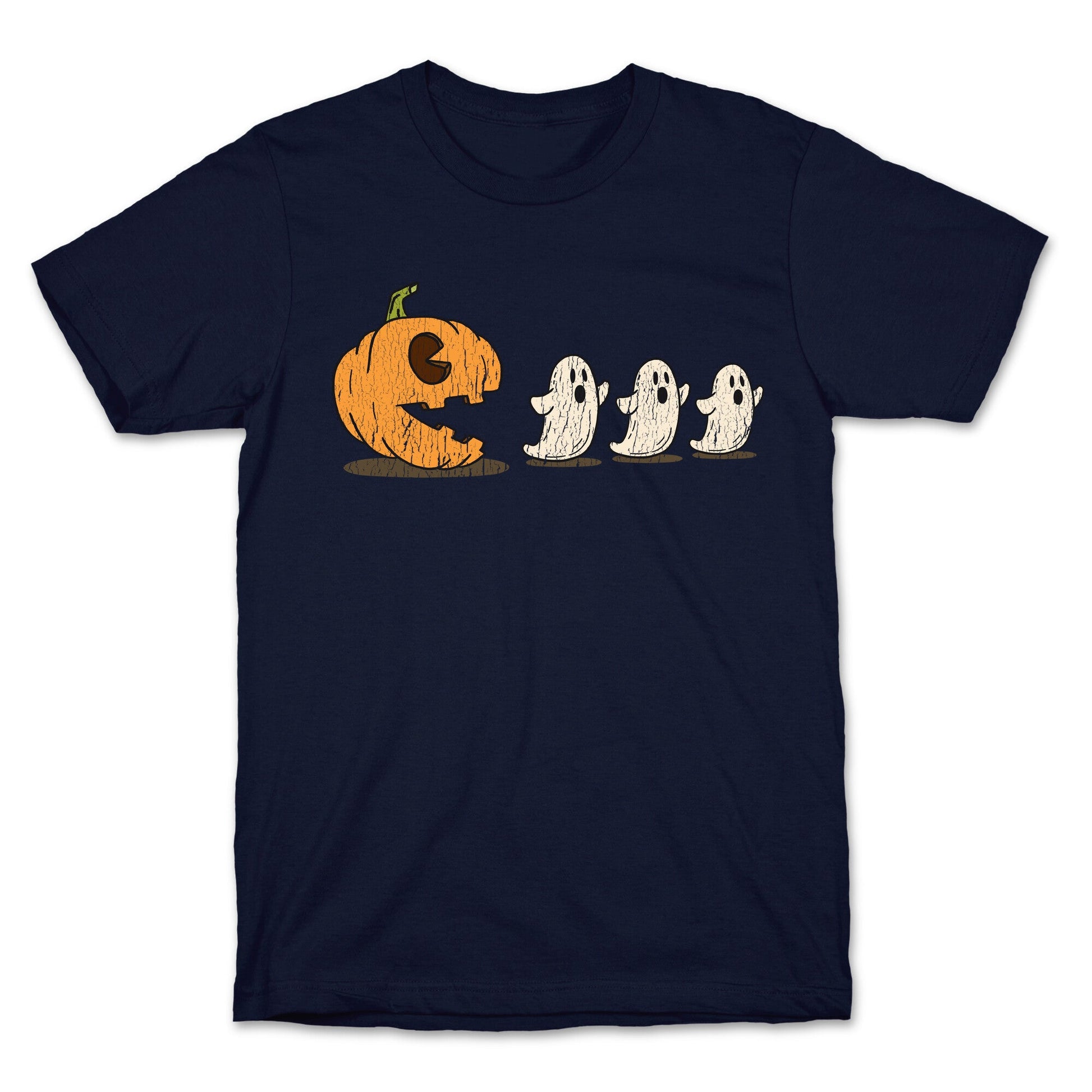 Halloween Pumpkin Ghost Game T-Shirt