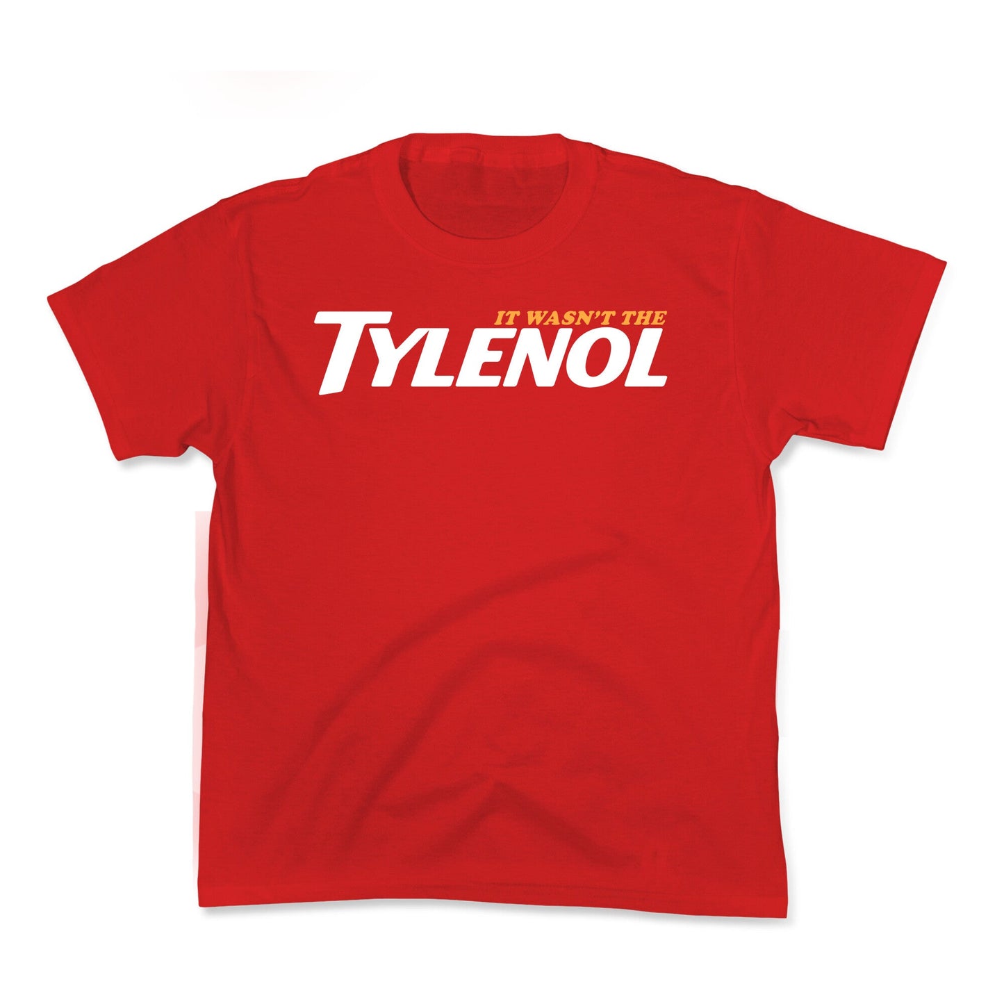 It Wasnt The Tylenol Autism Awareness Kids Tee