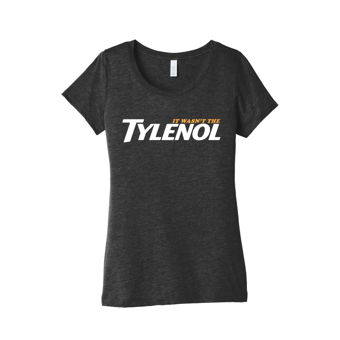 It Wasnt The Tylenol Autism Awareness Womens Triblend Tee