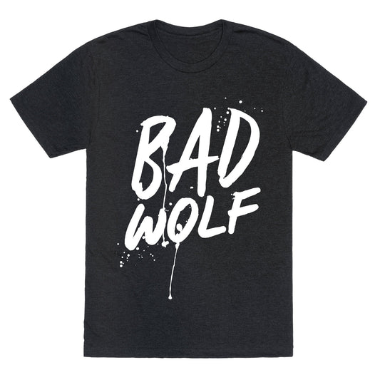 Doctor Who Bad Wolf Unisex Triblend Tee