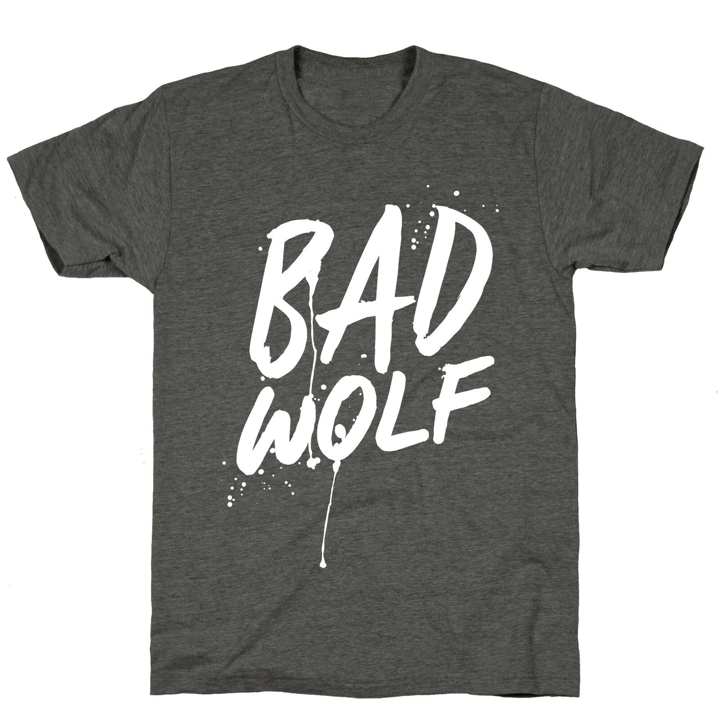 Doctor Who Bad Wolf Unisex Triblend Tee