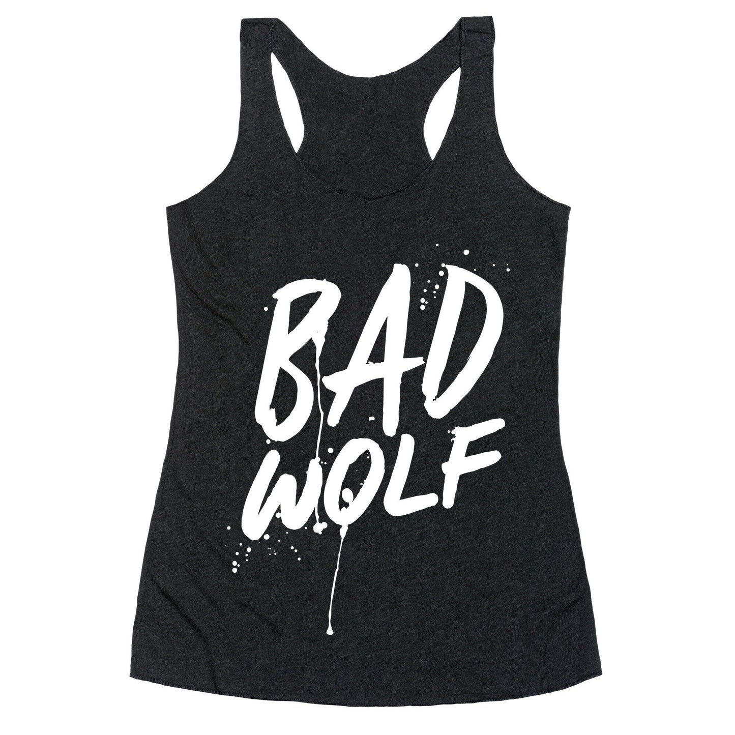Doctor Who Bad Wolf Racerback Tank