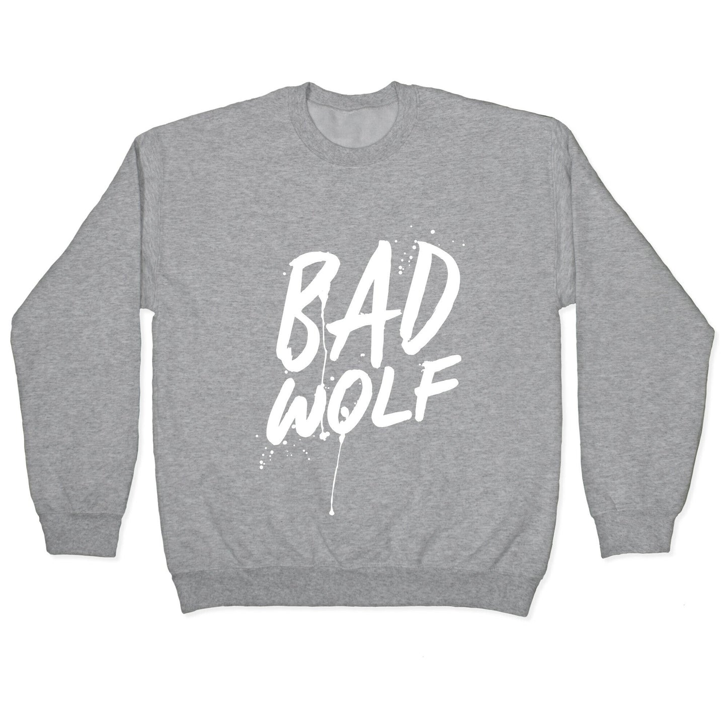 Doctor Who Bad Wolf Crewneck Sweatshirt
