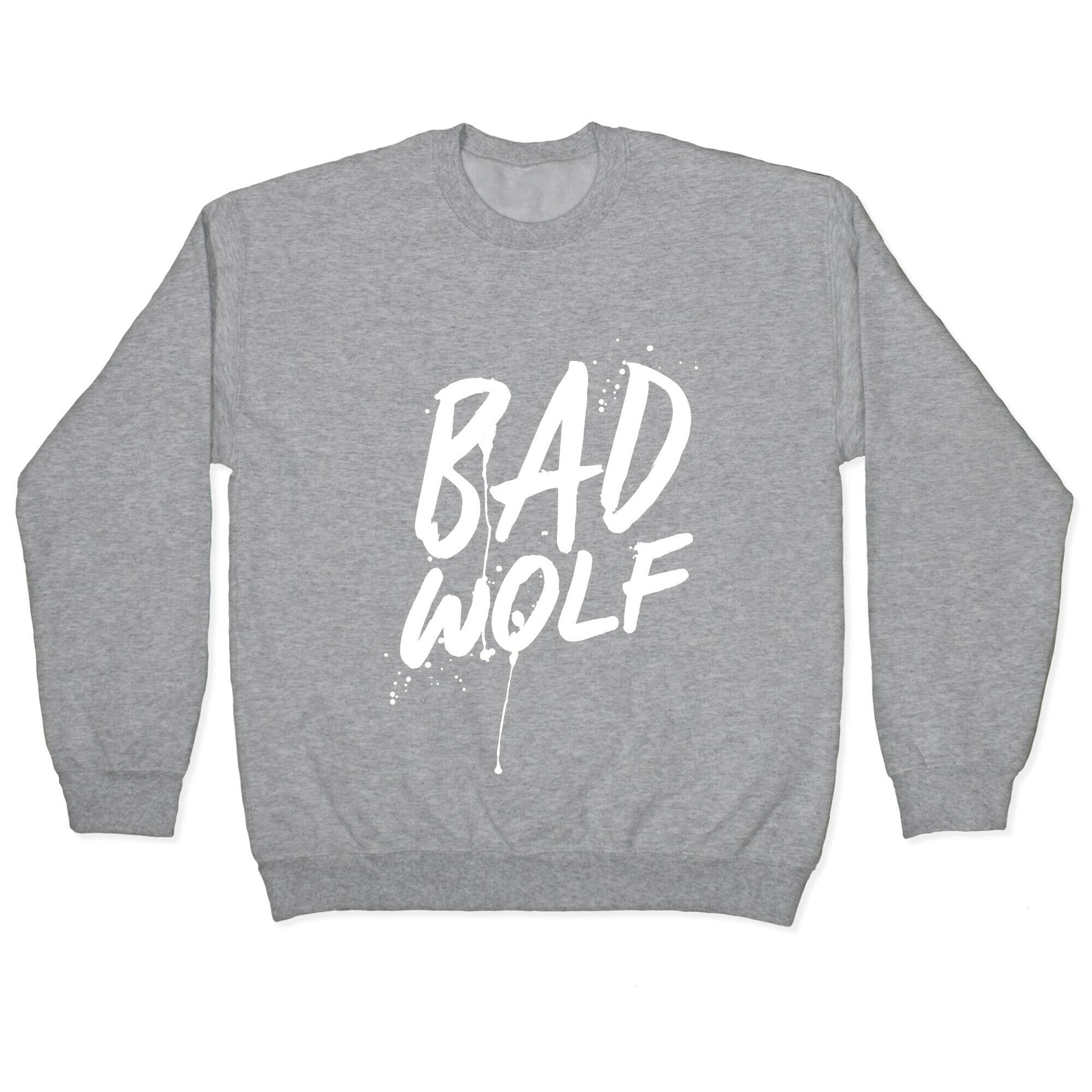 Doctor Who Bad Wolf Crewneck Sweatshirt