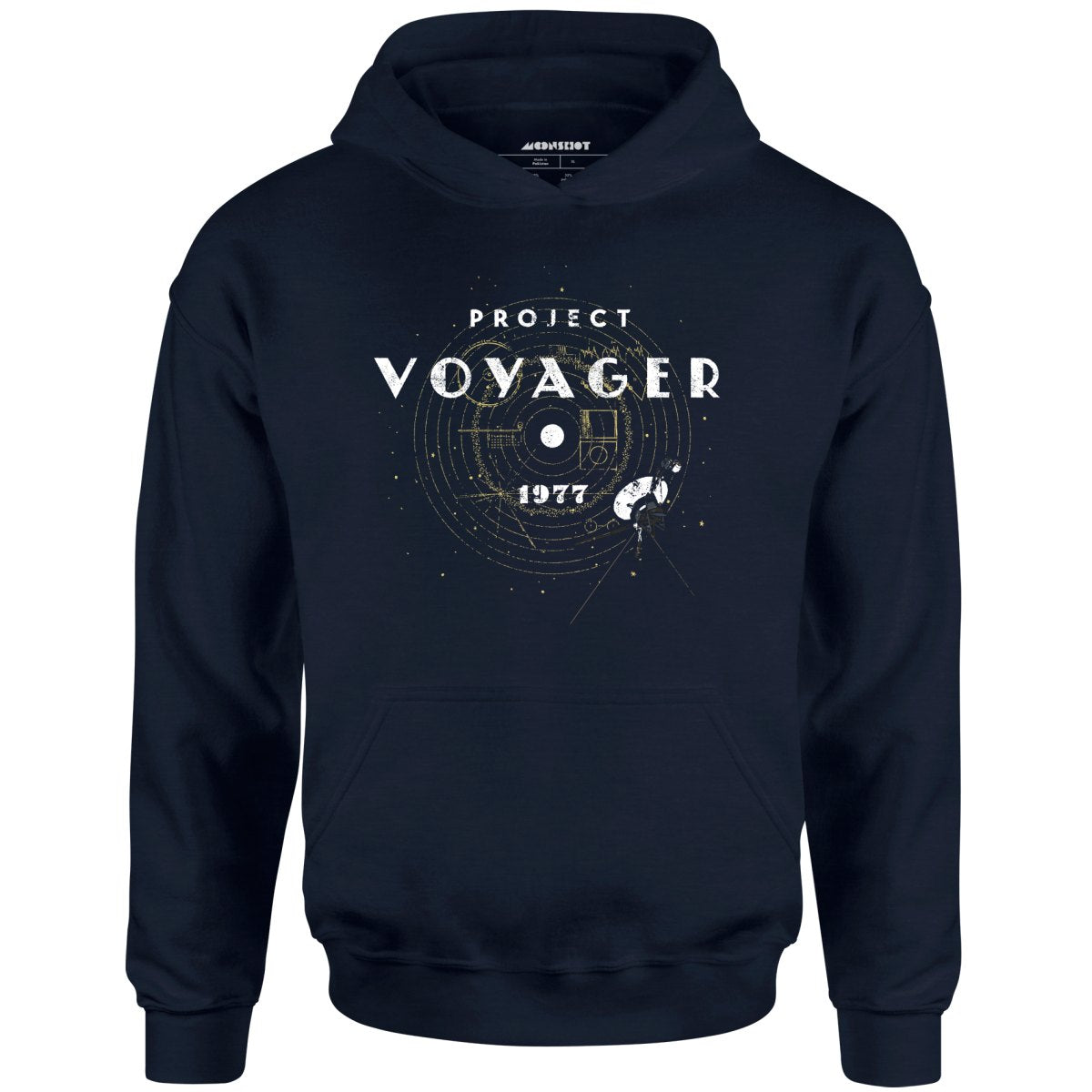 Project Voyager Mission - Golden Record - Unisex Hoodie
