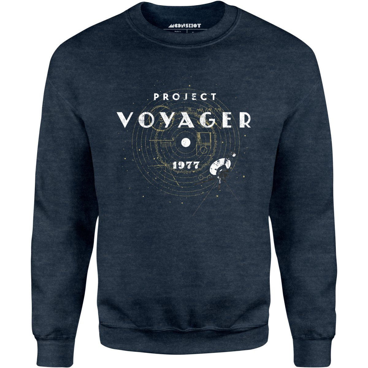 Project Voyager Mission - Golden Record - Unisex Sweatshirt
