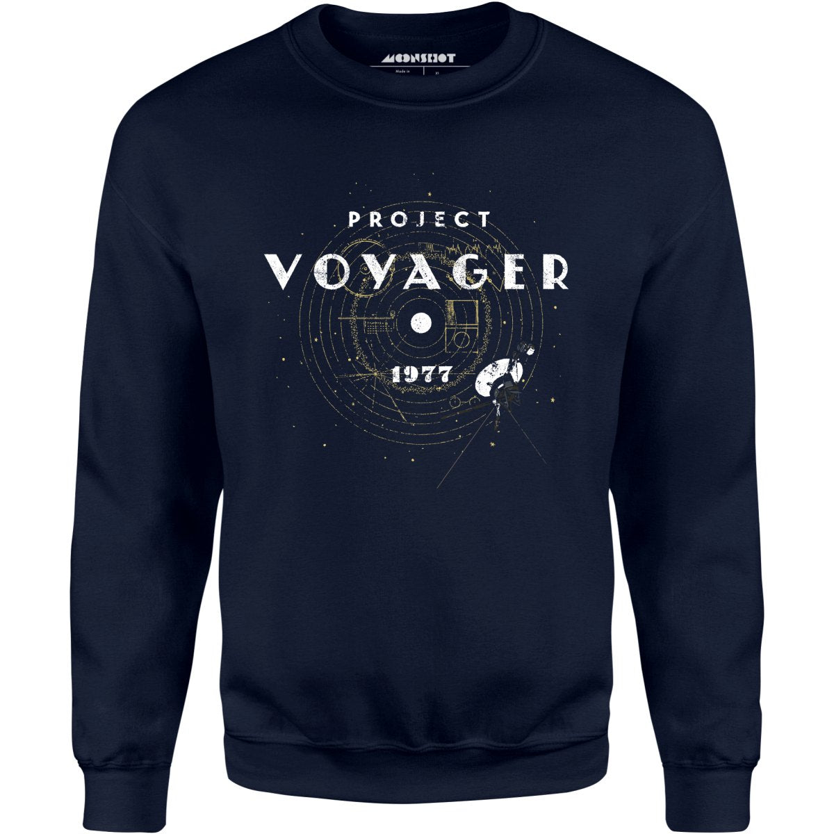 Project Voyager Mission - Golden Record - Unisex Sweatshirt