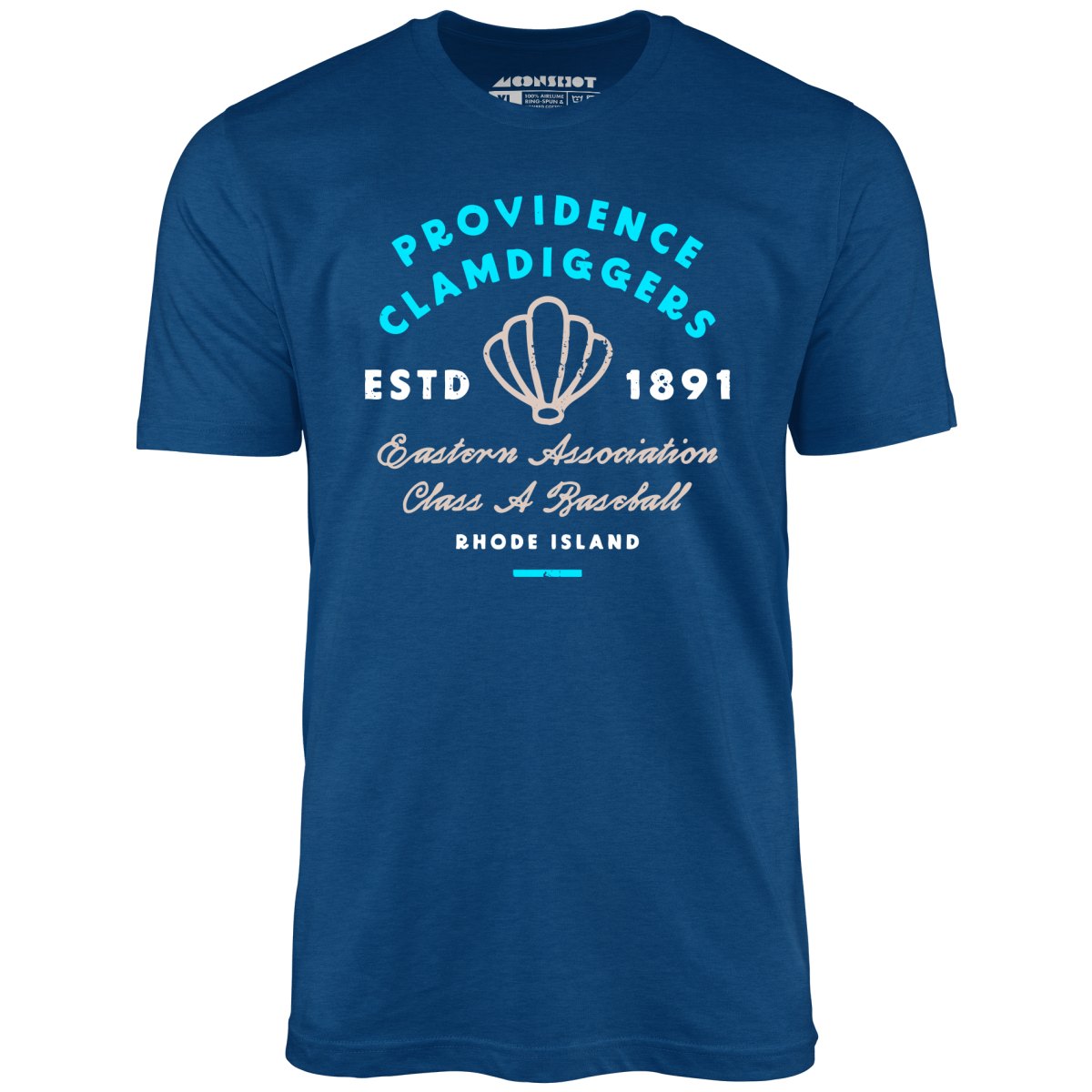 Providence Clamdiggers - Rhode Island - Vintage Defunct Baseball Teams - Unisex T-Shirt