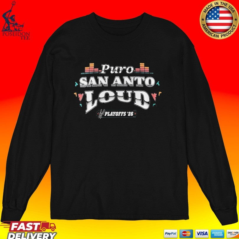 Puro San Anto Loud Playoffs 2026 T-shirt