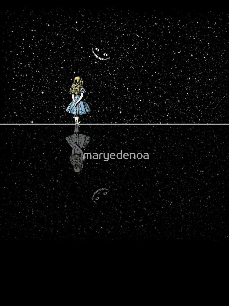 Alice In Wonderland Starry Night by maryedenoa