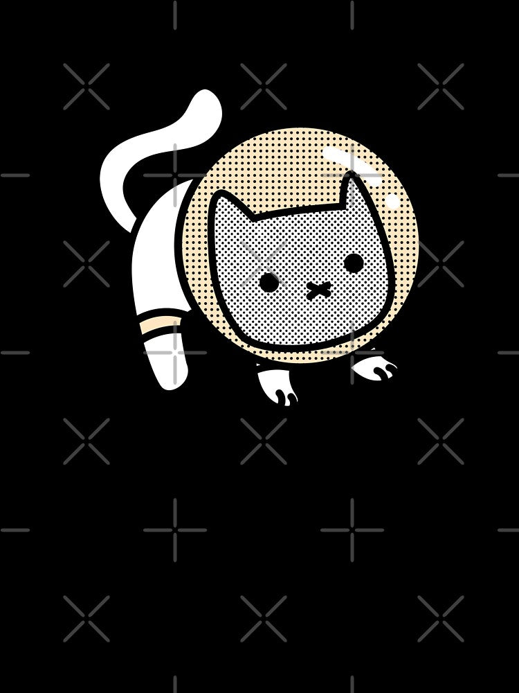 Space Cat Despises Hates Everyone Space Is Awesome Funny Cat by CuddleStore