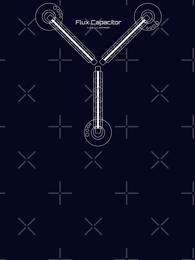 Flux Capacitor (White) by Petrol Blue