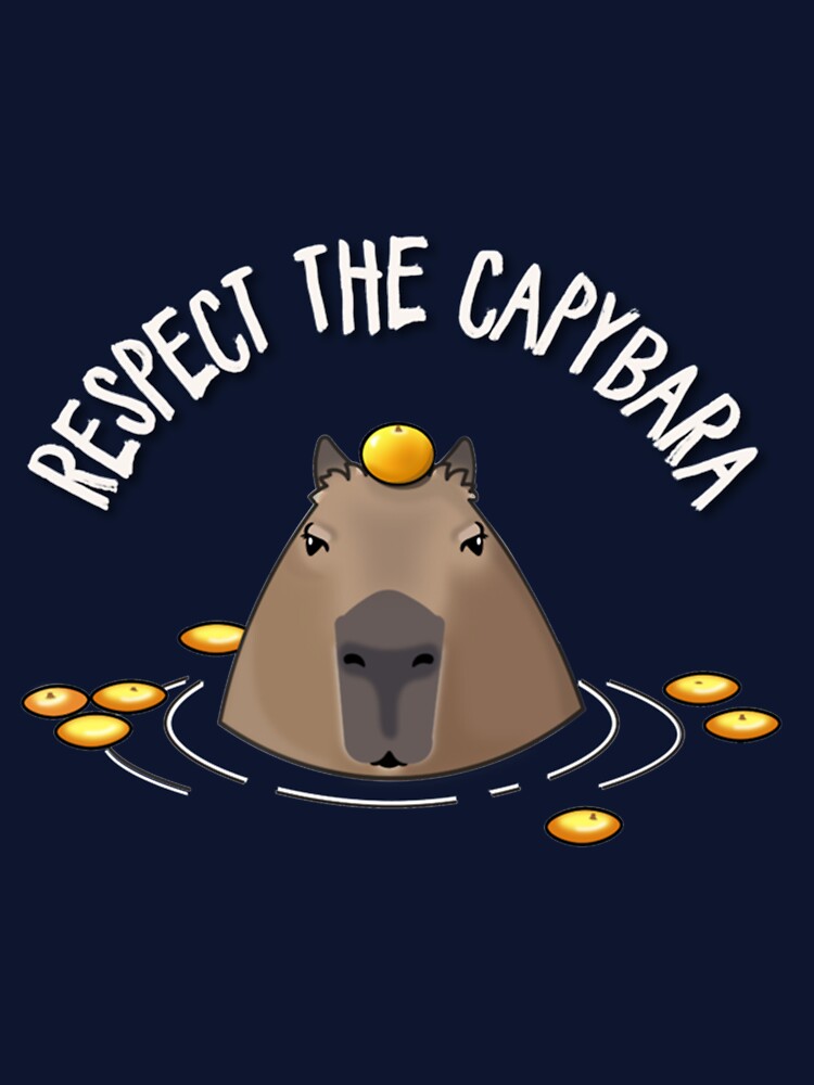 Capybara by FreshDressedTee
