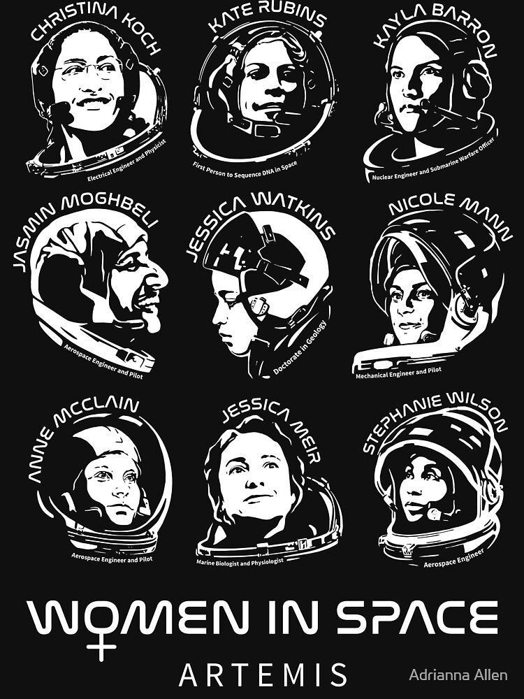 Women in Space: Artemis Team by Adrianna Allen