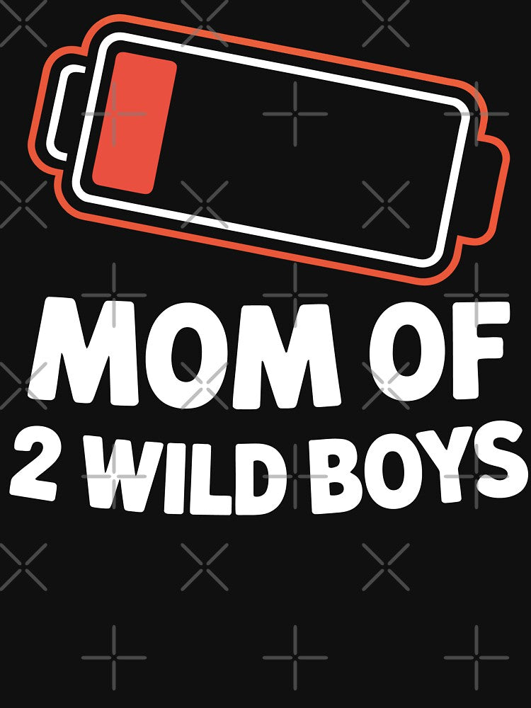Mothers Day Mom Of 2 Wild Boys by tmerchtrends