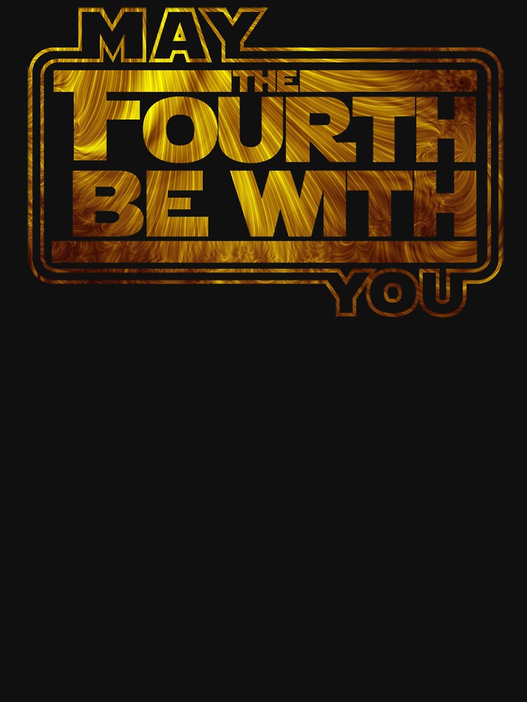 MAY THE FORTH BE WITH YOU GOLD by suleandre452
