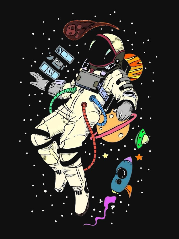 Lost in Space – Astronaut Meditation with Planets by MedCanvas
