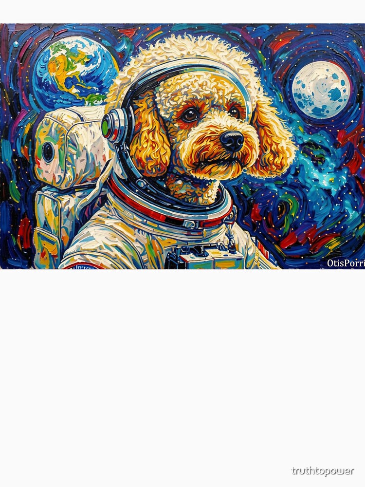 DOGS IN SPACE-POODLE 24 by truthtopower