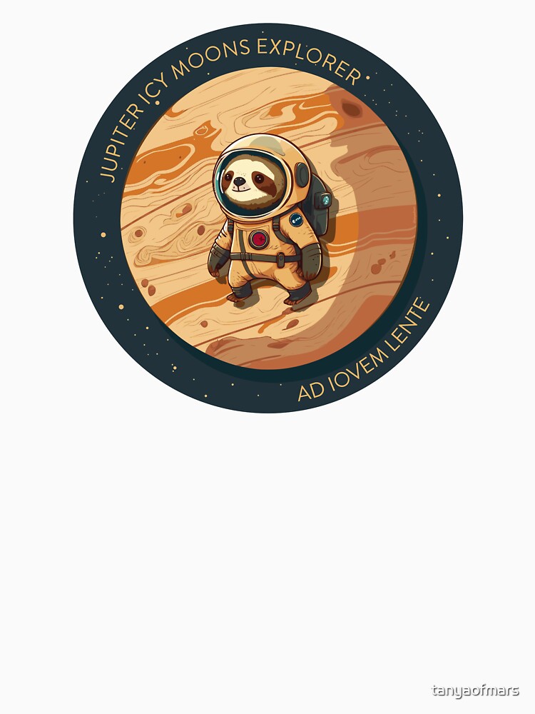 ESA JUICE Mission Sloth - Jupiter Icy Moons Explorer by tanyaofmars