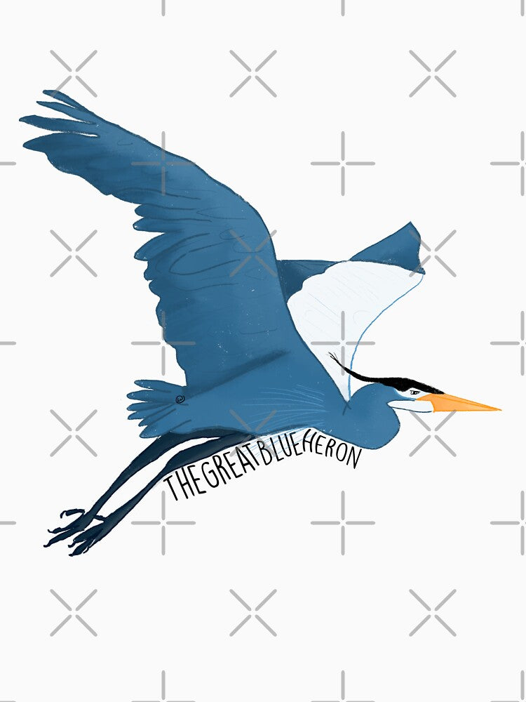 The Great Blue Heron by Katelyn Workman