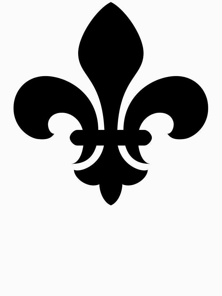 Black Fleur-de-Lys symbol by effervescence