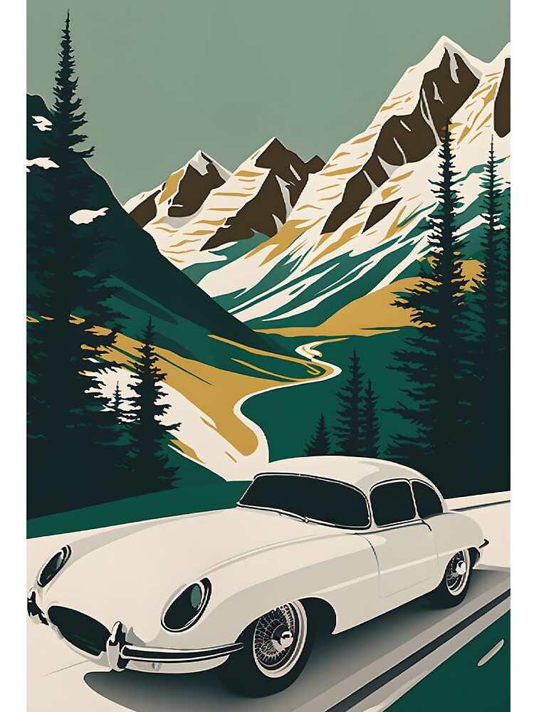 Jaguar E-Type Poster by colbyemmit
