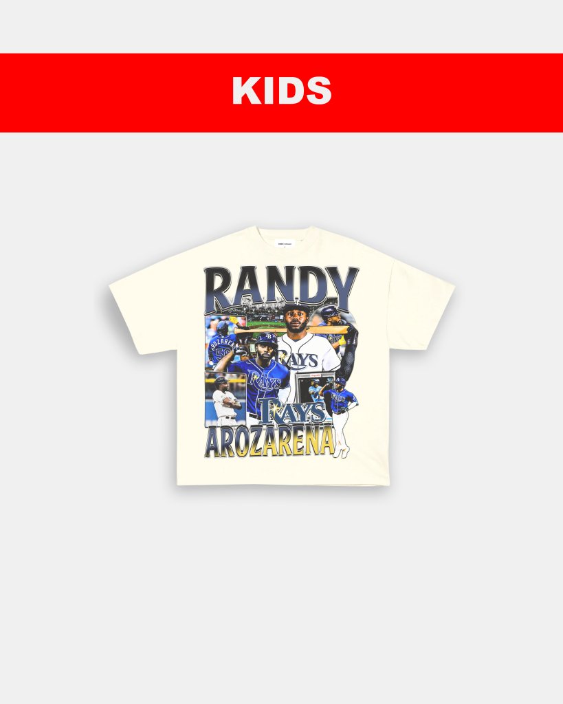 RANDY AROZARENA - KIDS TEE - clothing by TeeHivey.com (Image 4)