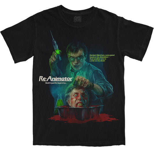 RE-ANIMATOR: 40TH ANNIVERSARY - T-SHIRT (COMFORT COLORS)