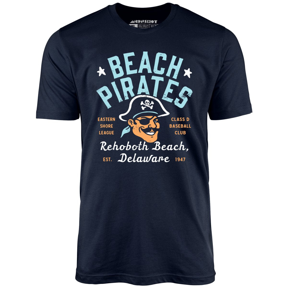 Rehoboth Beach Pirates - Delaware - Vintage Defunct Baseball Teams - Unisex T-Shirt