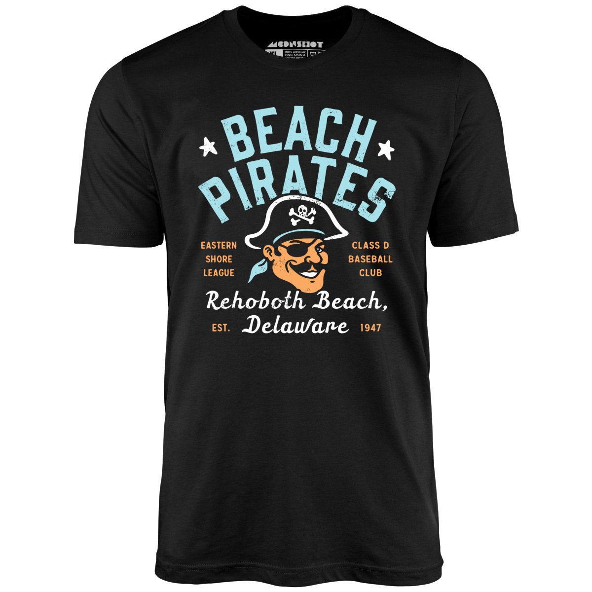 Rehoboth Beach Pirates - Delaware - Vintage Defunct Baseball Teams - Unisex T-Shirt