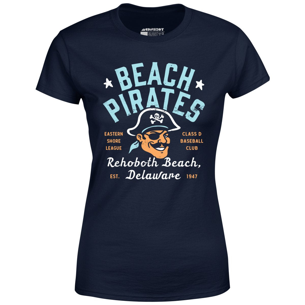 Rehoboth Beach Pirates - Delaware - Vintage Defunct Baseball Teams - Women's T-Shirt
