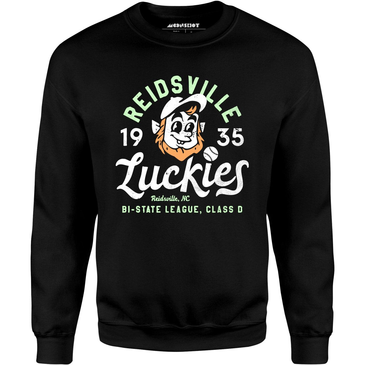 Reidsville Luckies - North Carolina - Vintage Defunct Baseball Teams - Unisex Sweatshirt
