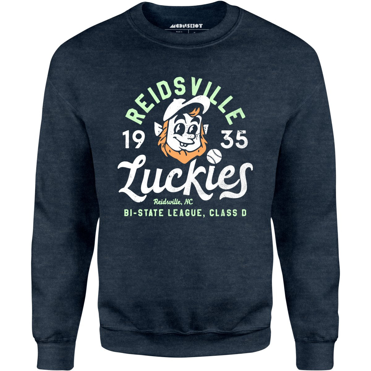 Reidsville Luckies - North Carolina - Vintage Defunct Baseball Teams - Unisex Sweatshirt