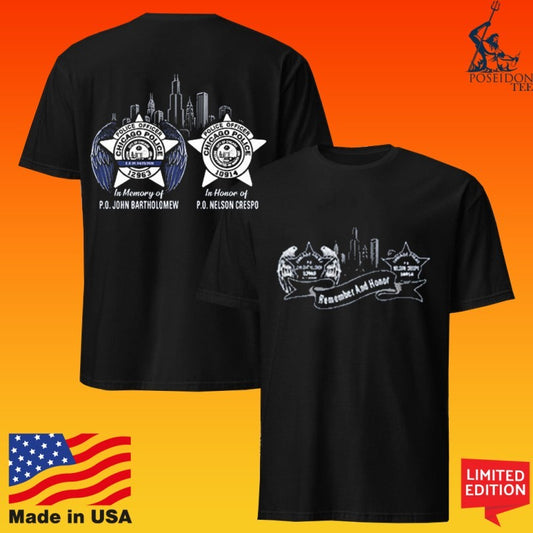 Remember And Honor Po John Bartholomew Po Nelson Crespo T-shirt
