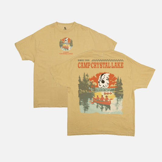 Retro Camp Crystal Lake Horror T-Shirt