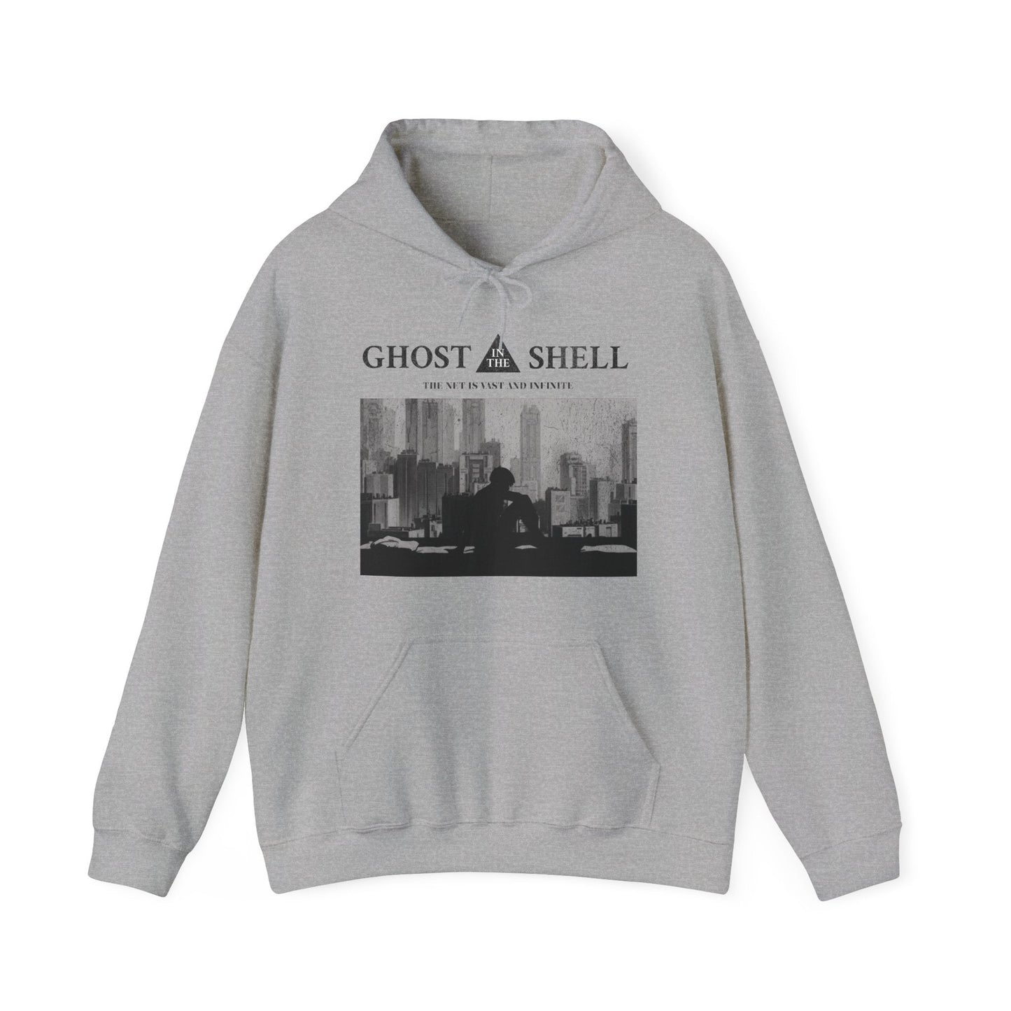 Retro Ghost in the Shell Inspired Unisex Hoodie