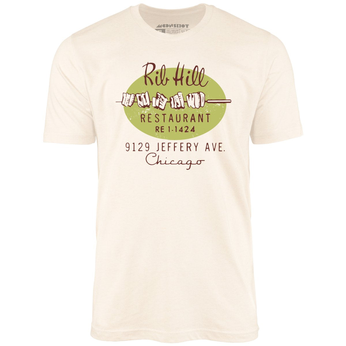 Rib Hill - Chicago, IL - Vintage Restaurant - Unisex T-Shirt
