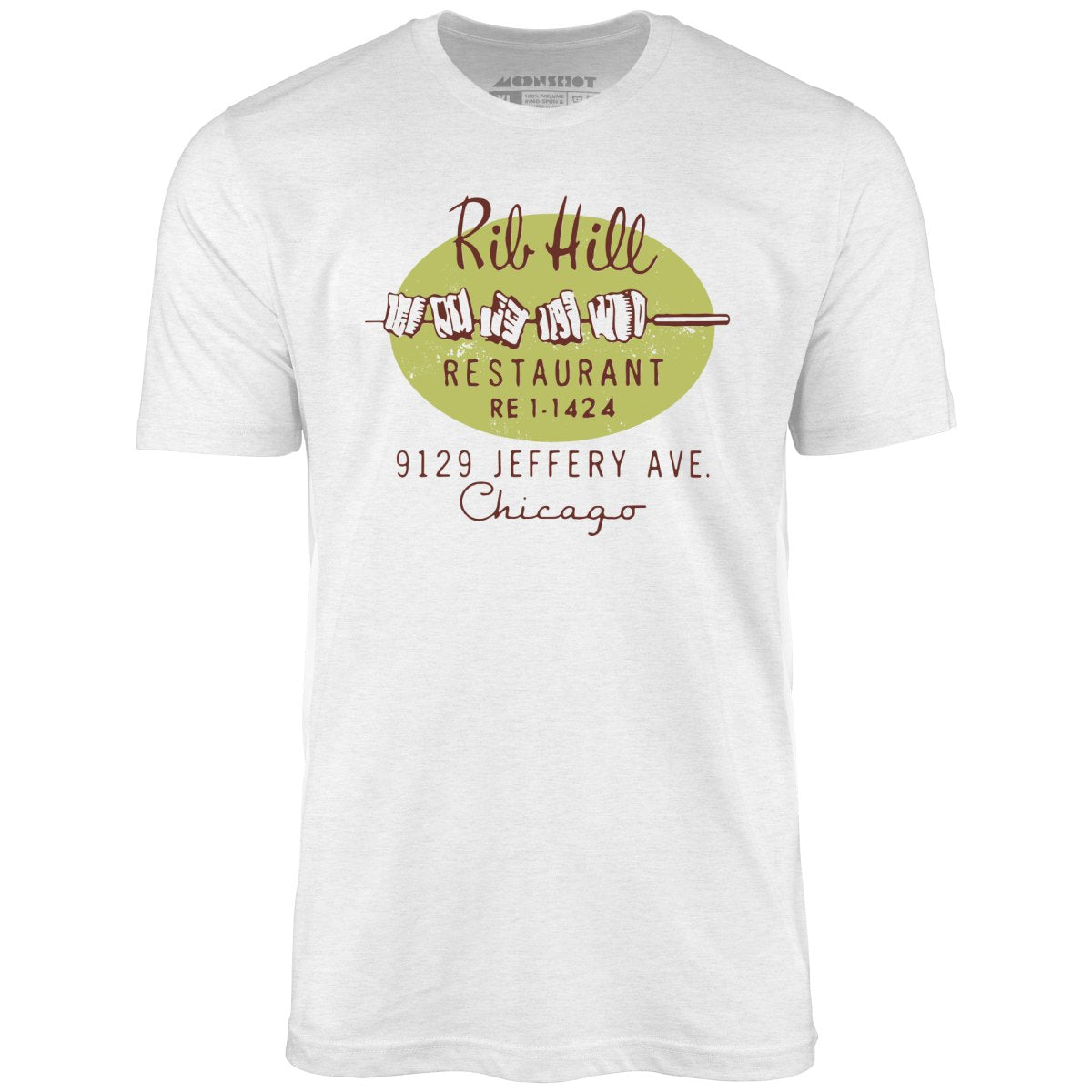 Rib Hill - Chicago, IL - Vintage Restaurant - Unisex T-Shirt