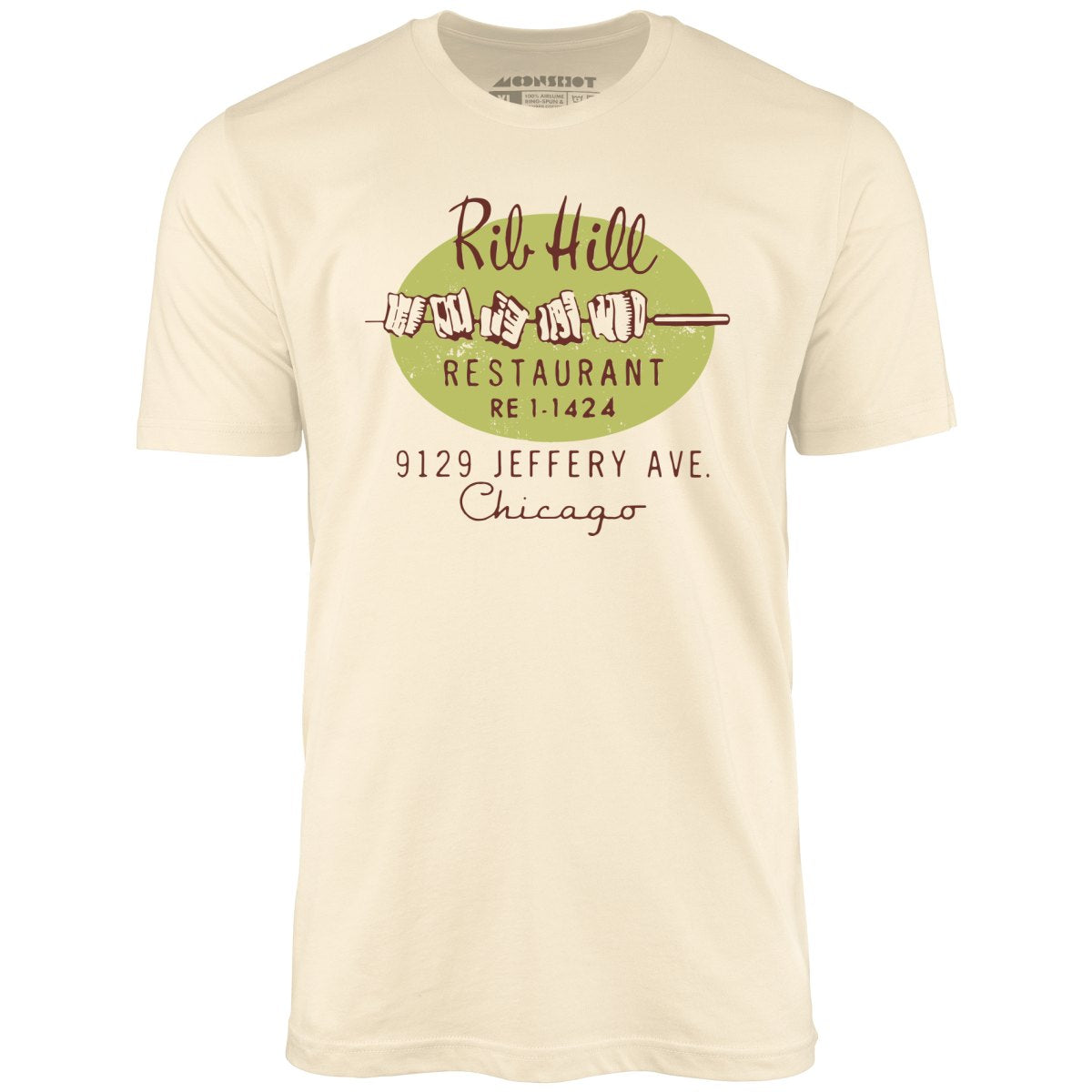 Rib Hill - Chicago, IL - Vintage Restaurant - Unisex T-Shirt